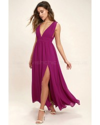 Heavenly Hues Magenta Maxi Dress